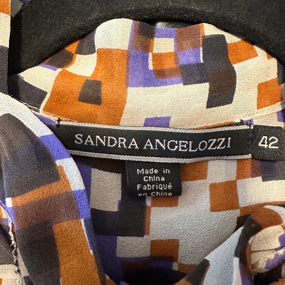 Sandra Angelozzi Multi Colour Women's Blouse - Picture 8 of 10